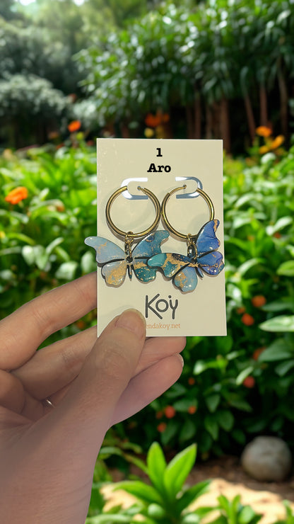 Pendientes "Mariposas "