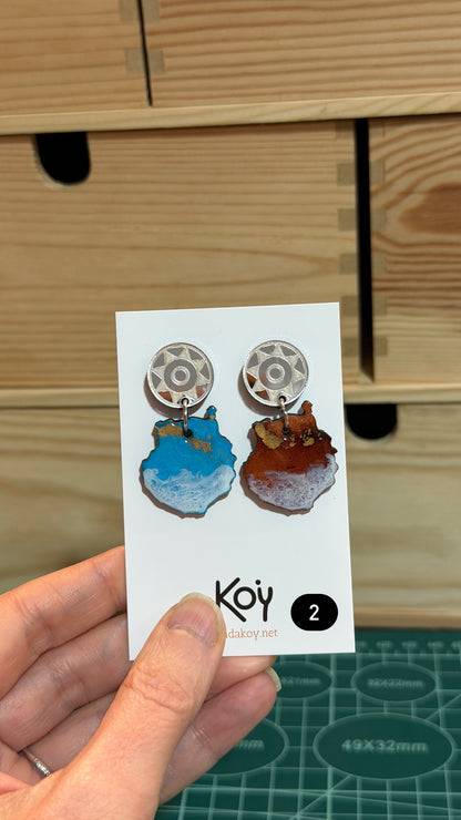 Gran Canaria Olas |Botón Plateado|