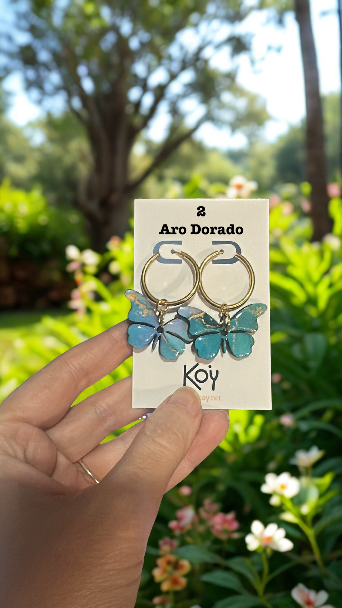 Pendientes "Mariposas "