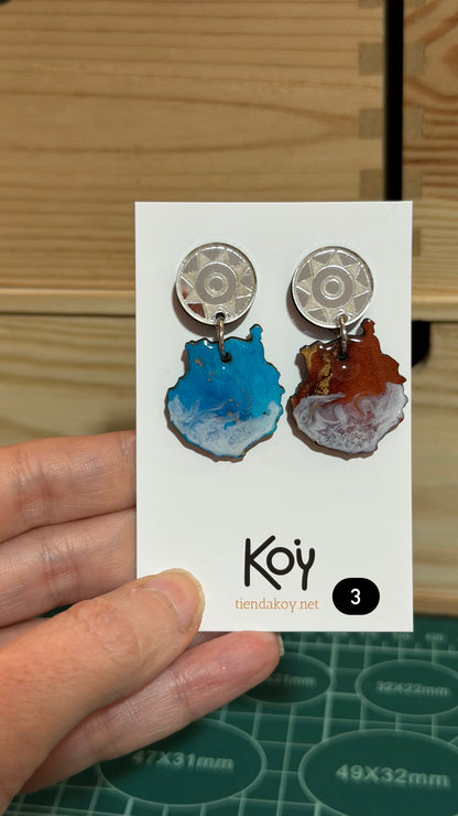 Gran Canaria Olas |Botón Plateado|