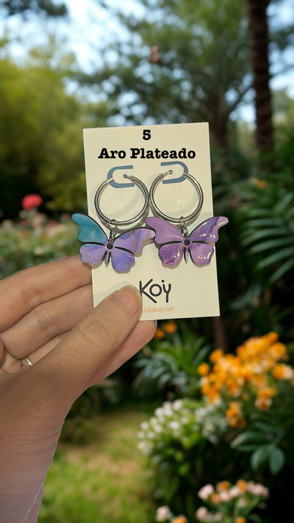Pendientes "Mariposas "