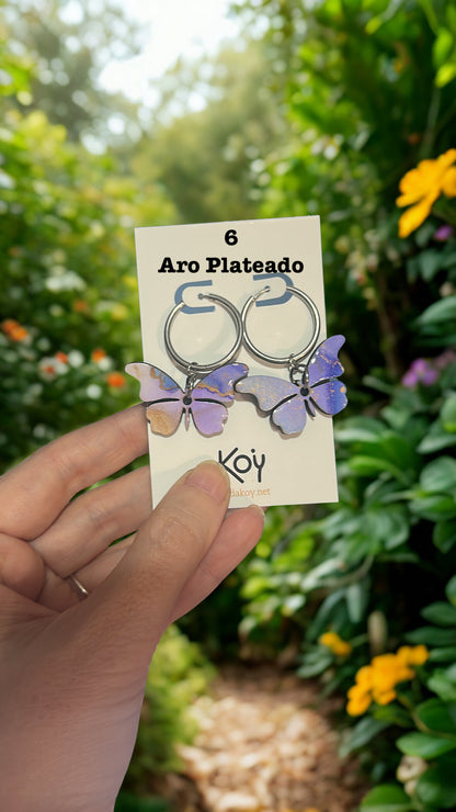 Pendientes "Mariposas "