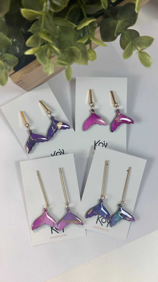 Pendientes "Cola de Sirena"