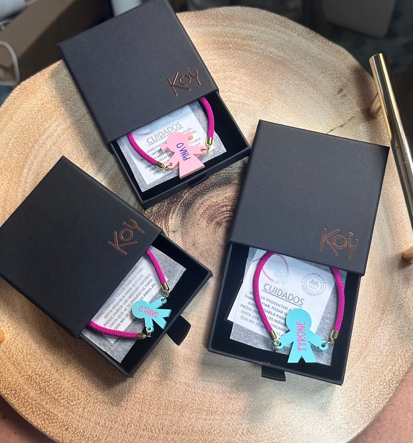 Pulsera Muñecos Personalizadas