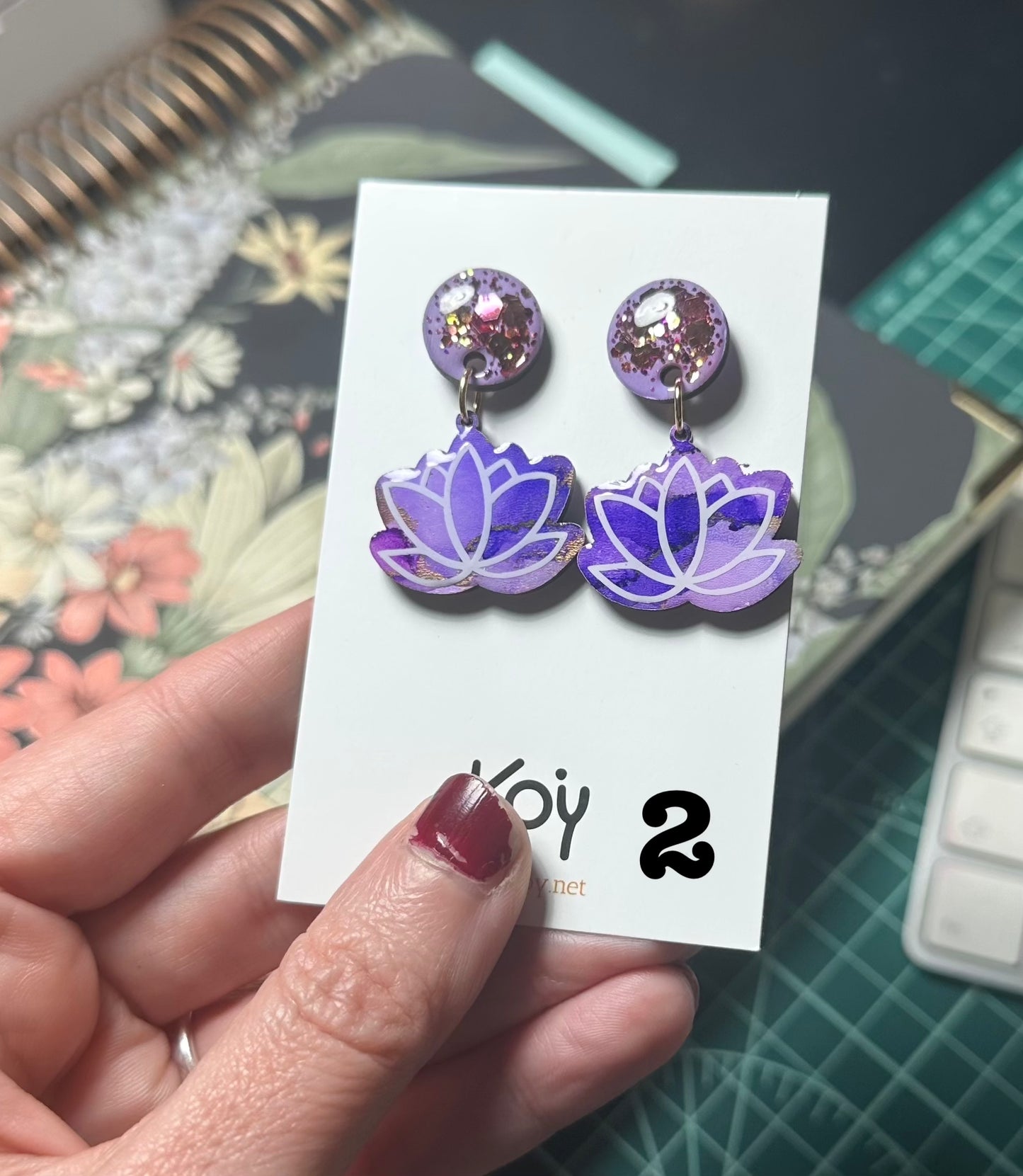 Pendientes "Flor de Loto"