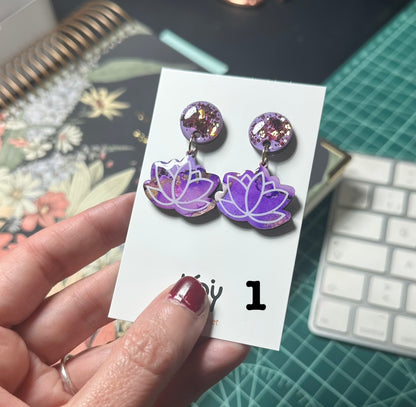 Pendientes "Flor de Loto"