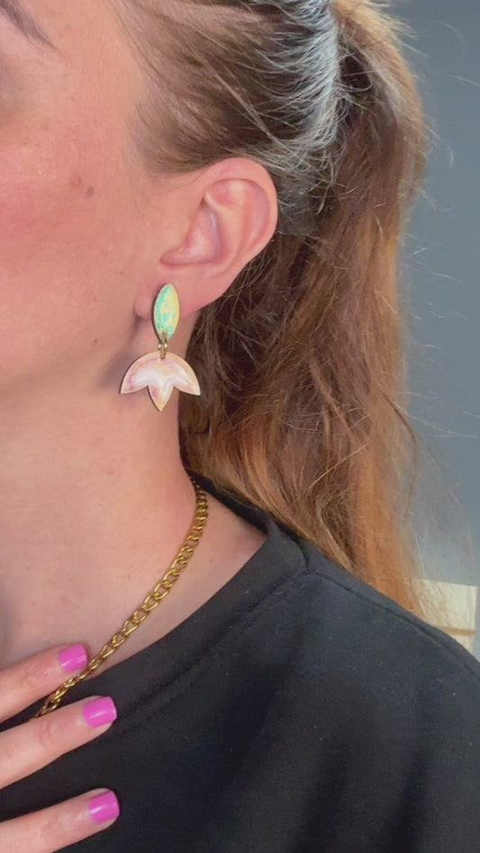 Pendientes "Flor de Amor"