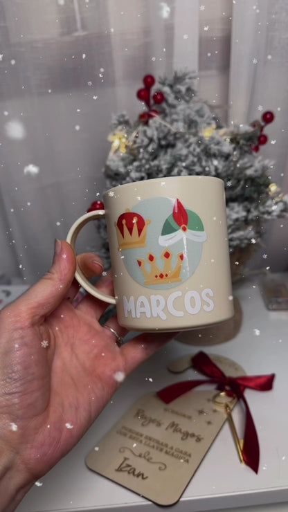 Vaso Reyes Magos ||Plástico||
